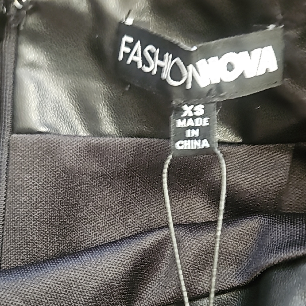 Fashion Nova Sleek Black Mini Skirt - Picture 9 of 9